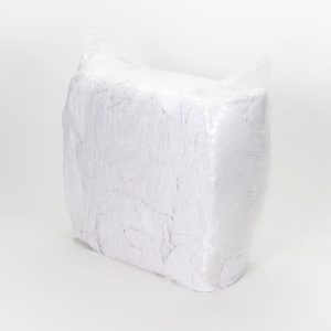 100% White Cotton Rags - 10kg Bag